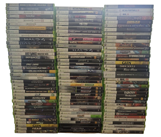 Die besten Microsoft Xbox360 Spiele zur Auswahl - gebraucht