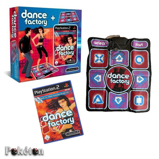 Playstation 2 Ps2 Spiel - Dance Factory inkl Tanzmatte - gebraucht