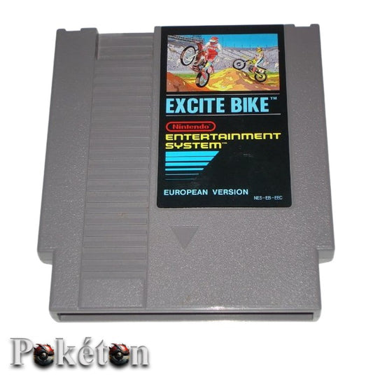 NES Spiel - Excite Bike - Nintendo Entertainment System - PAL - sehr gut