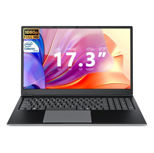 SGIN M17Laptop 17,3 Zoll 8GB RAM 512GB SSD ROM Windows 11 Home Intel Celeron