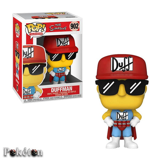FUNKO POP The Simpsons #902 Duffman - Vinyl Figur NEU