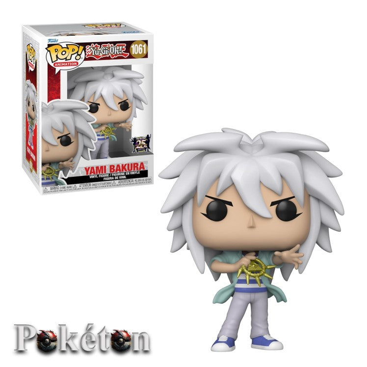 FUNKO POP Yu-Gi-Oh #1061 Yami Bakura 25th Anniversary - Vinyl Figur NEU