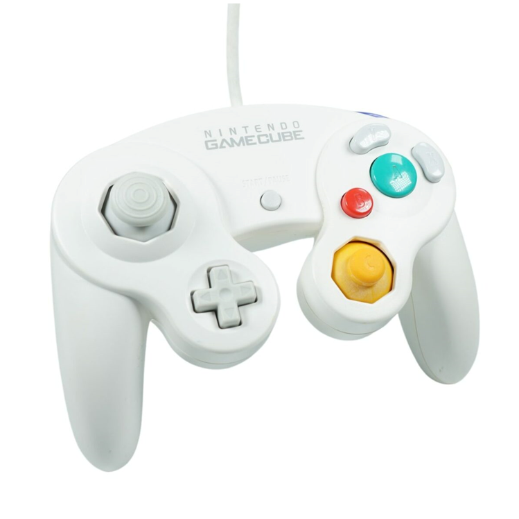 Gamecube Controller weiß white Original Nintendo - sehr guter Zustand