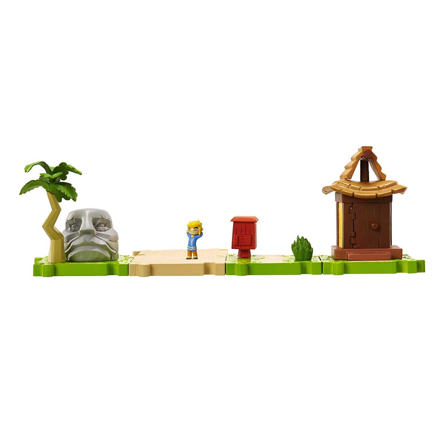 Nintendo Micro Land - The Legend Of Zelda Outset Island Series 2 Playset Deluxe