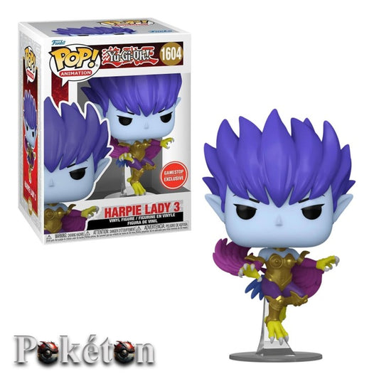 FUNKO POP Yu-Gi-Oh #1604 Harpie Lady 3 - Vinyl Figur NEU