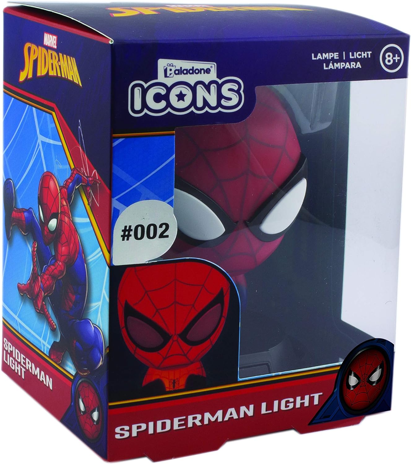 Spiderman Spider-Man- Icons Light Lampe Licht Nachtlicht