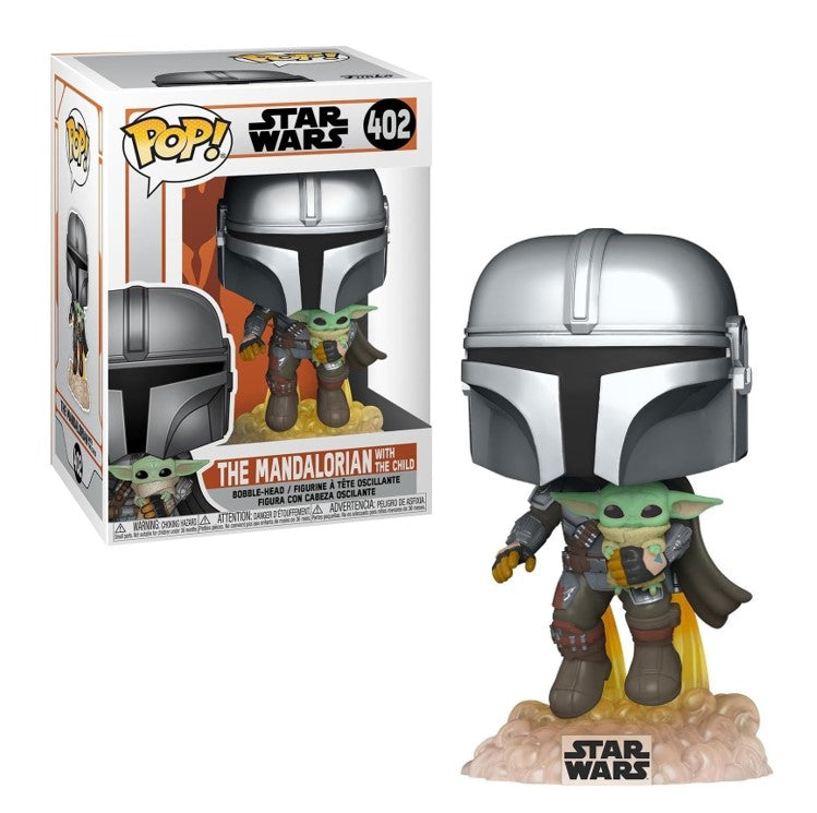 FUNKO POP Star Wars #402 The Mandalorian with the Child - Vinyl Figur NEU
