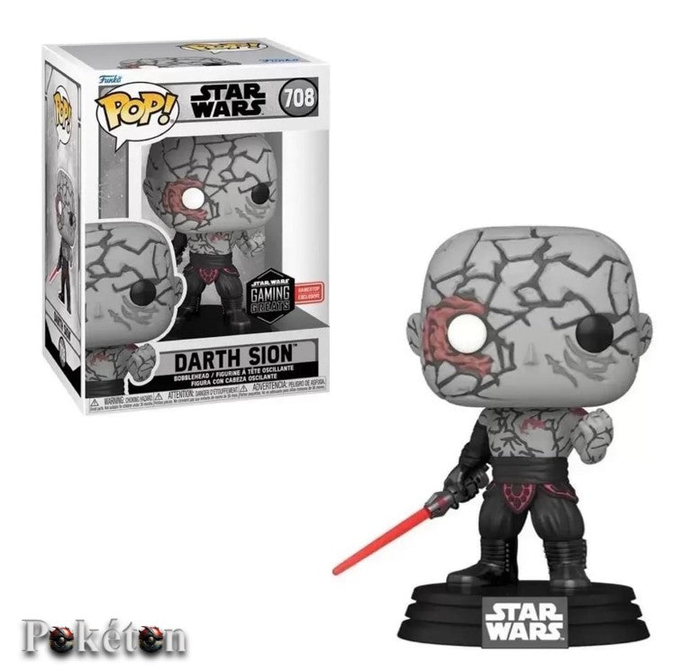 FUNKO POP Star Wars #708 Darth Sion - Bobblehead Figur - Neu