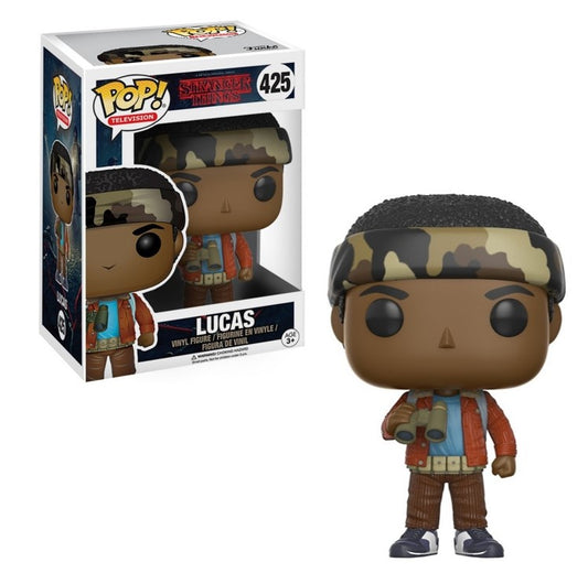 FUNKO POP Stranger Things #425 Lucas - Vinyl Figur NEU
