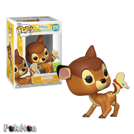FUNKO POP Disney Classics #1215 Bambi - 2022 Summer Convention - Vinyl Figur OVP NEU