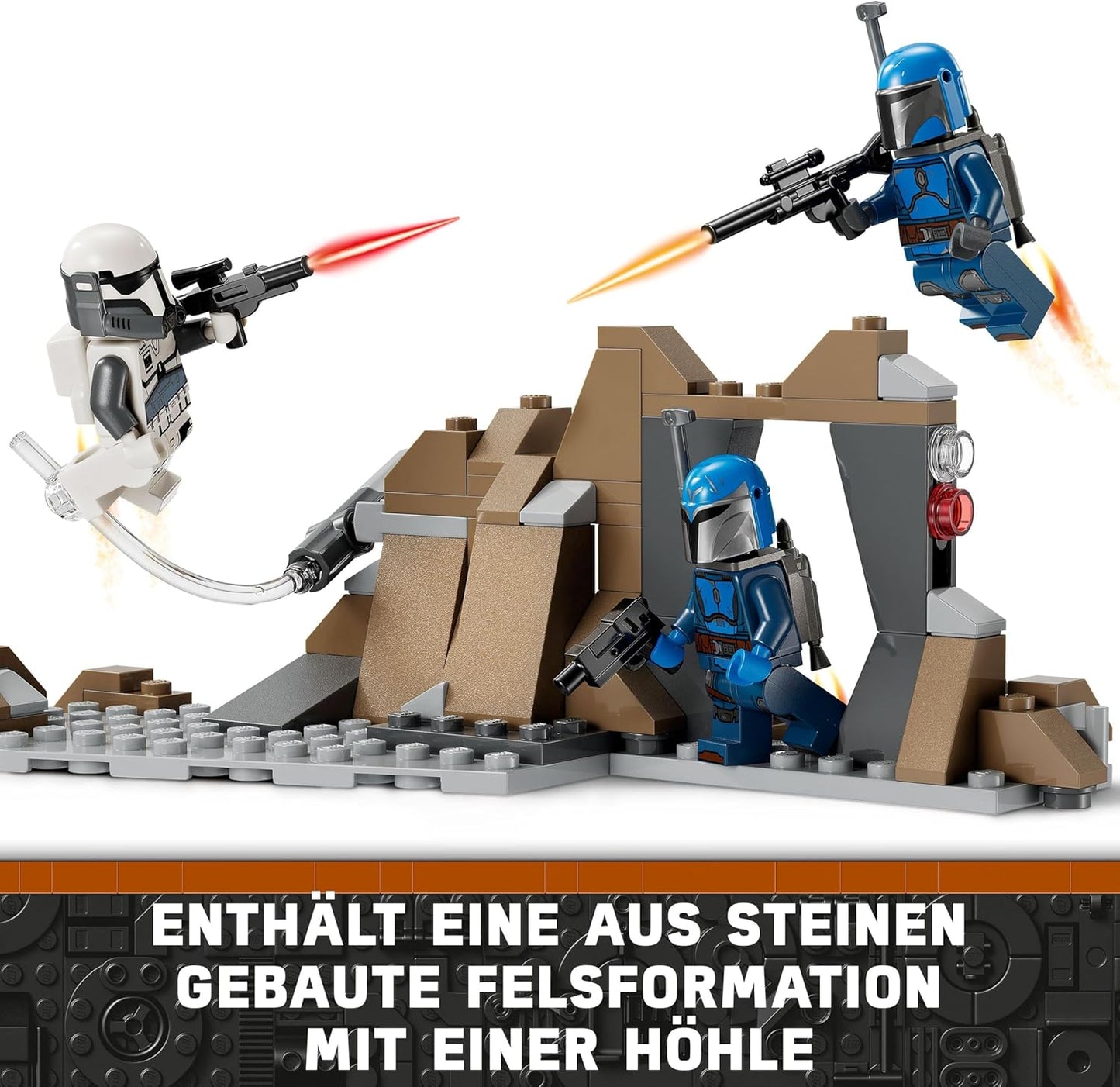 LEGO 75373 Star Wars Ambush on Mandalore Battle Pack Madalorian Spielset - NEU in OVP