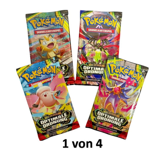 Pokémon TCG: Mega-Entwicklung - Optimale Ordnung - Booster Pack (1 Stk. zufällig) deutsch