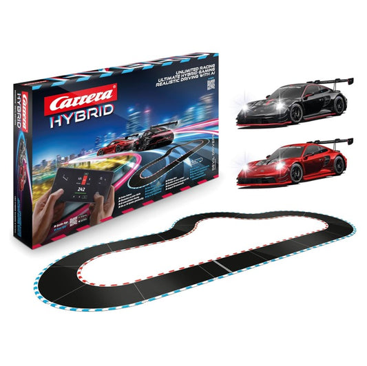 Carrera HYBRID Devil Drivers Porsche 911 GT3 R Steuerung per Smartphone App - NEU