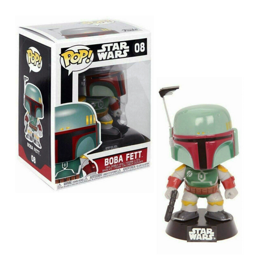 FUNKO POP - Star Wars #08 Boba Fett - Vinyl Figur NEU