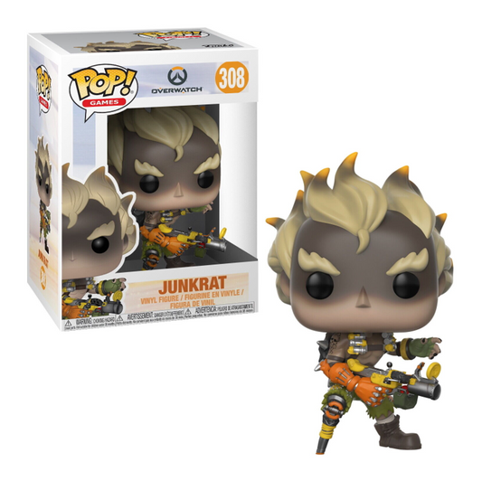 FUNKO POP - Overwatch #308 Junkrat - Vinyl Figur NEU