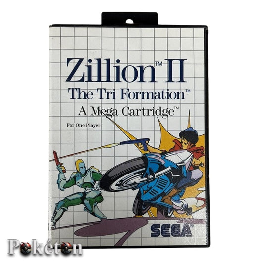 SEGA Master System - Zillion II - The Tri Formation - Spiel & OVP