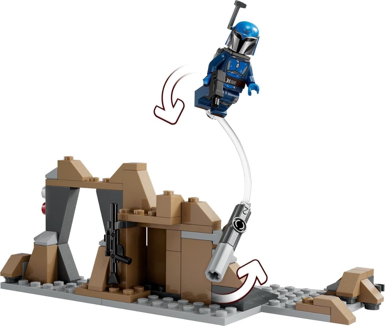 LEGO 75373 Star Wars Ambush on Mandalore Battle Pack Madalorian Spielset - NEU in OVP