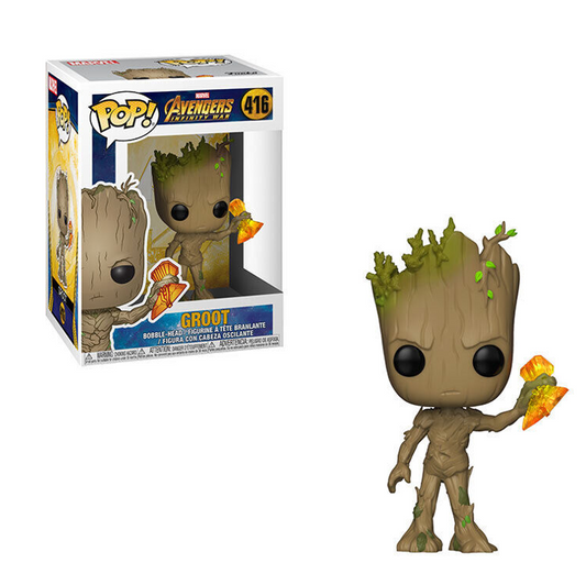 FUNKO POP - Marvel Avengers Infinity Wars #416 Groot - Vinyl Figur NEU