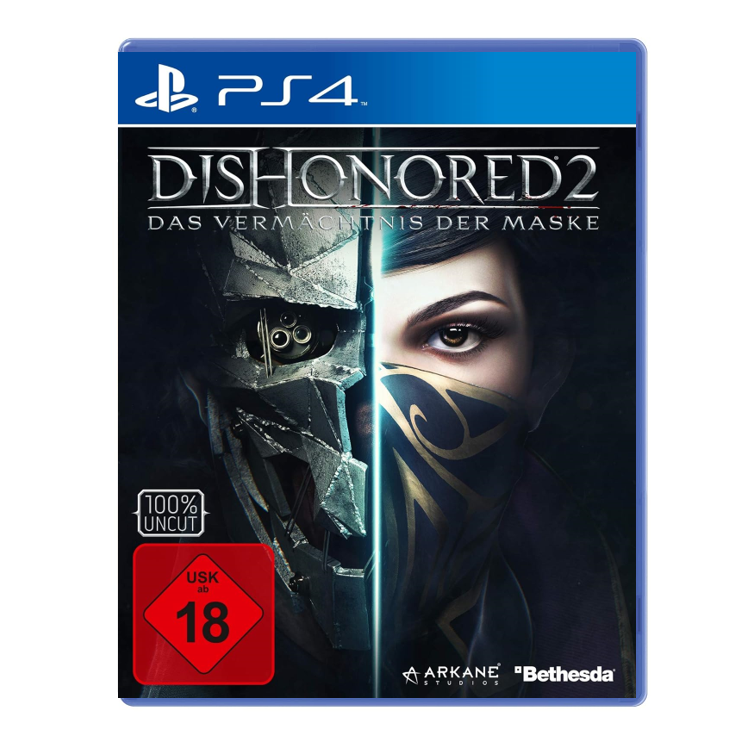 PS4 Playstation 4 - Dishonored 2 - Das Vermächtnis der Maske - NEU sealed