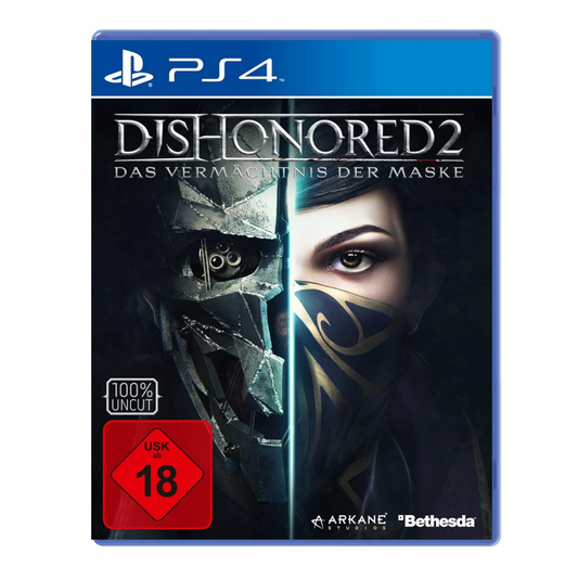 PS4 Playstation 4 - Dishonored 2 - Das Vermächtnis der Maske - NEU sealed