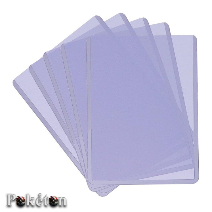 Ultra Pro Toploader 3"x4" (100 Stück) für TCG Trading Card Games z.B. Pokemon, Yu-Gi-Oh, Magic Cards