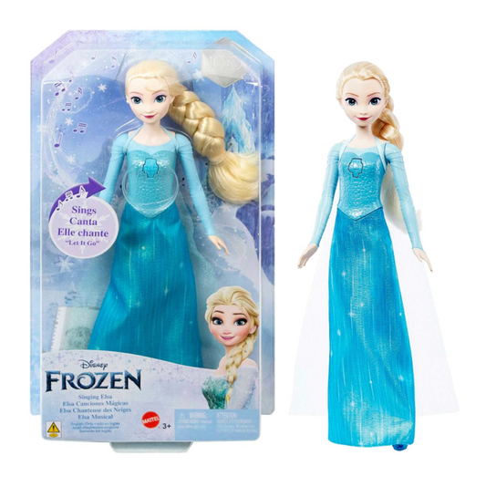 Disney Frozen Elsa Eiskönigin Puppe Actionfigur Sammelfigur Spielzeug HMG32 Mattel