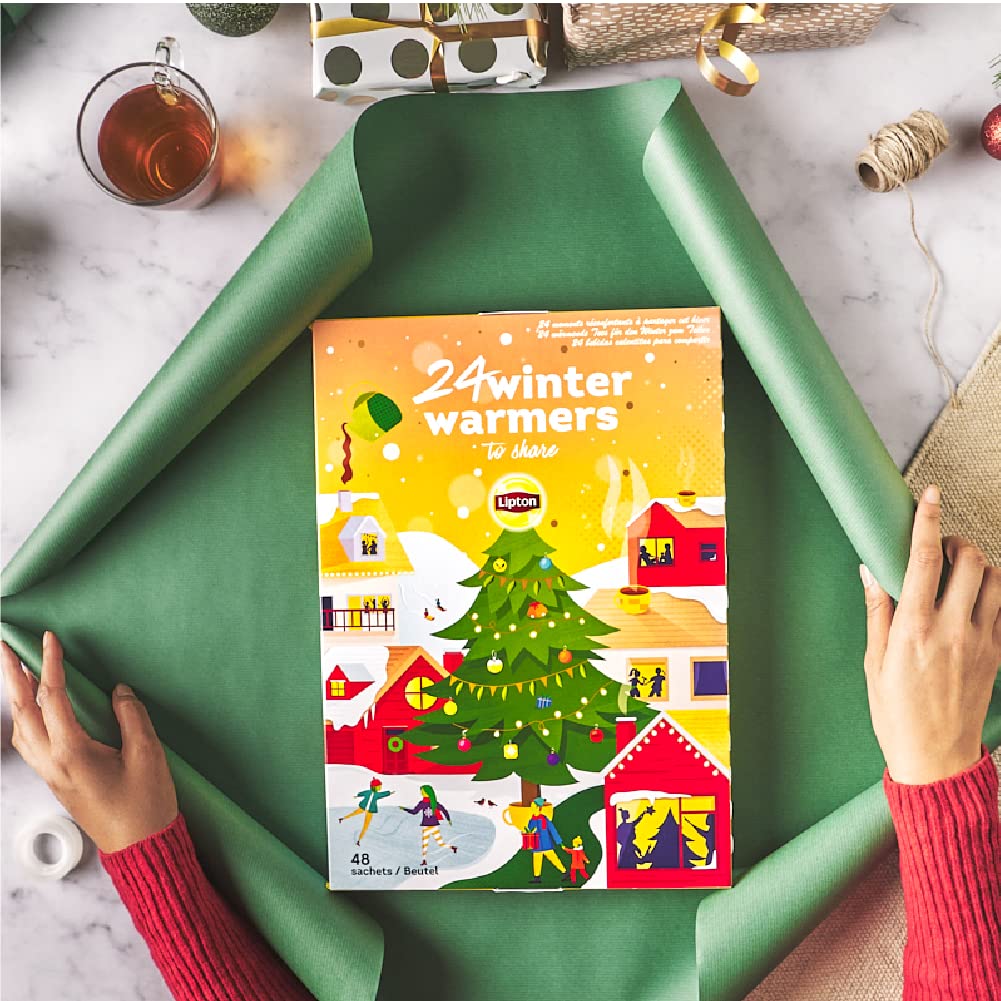 Lipton Tee Tea Adventskalender Weihnachtskalender 2022 - 48 Teebeutel