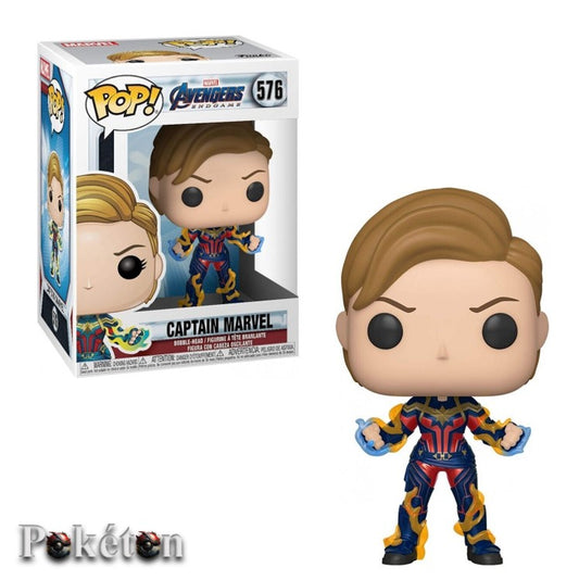 FUNKO POP Marvel Avengers #576 Captain Marvel - Vinyl Figur NEU