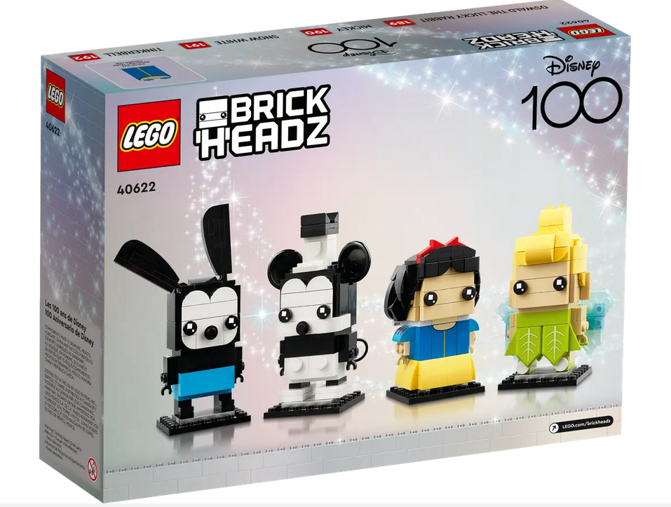 LEGO 40622 Brick-Headz - 100-jähriges Disney Jubiläum