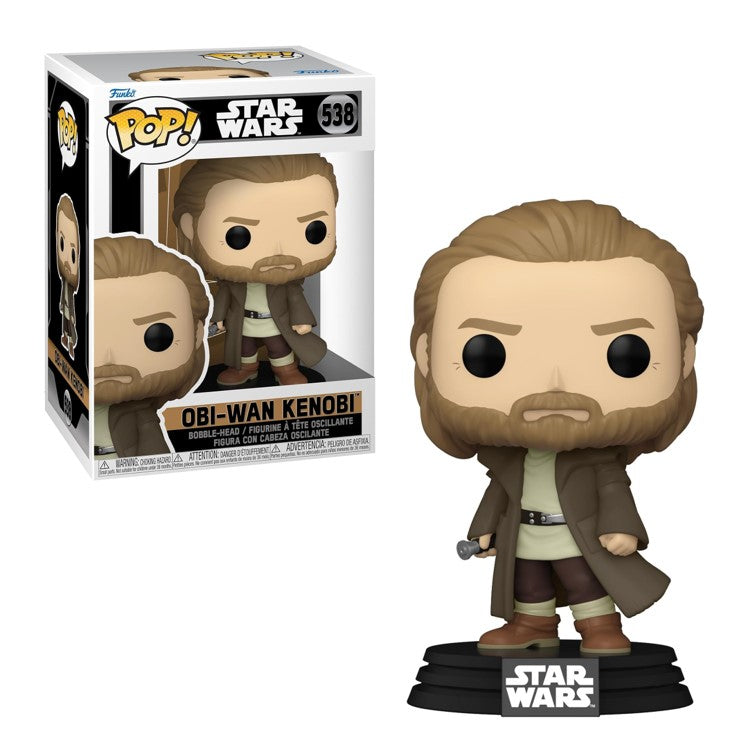 FUNKO POP Star Wars #538 Obi-Wan Kenobi - Vinyl Figur NEU