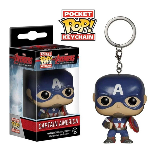Pocket Pop! Keychain FUNKO Marvel Avengers Captain America - Schlüsselanhänger