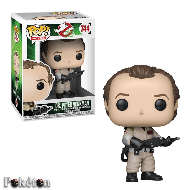 FUNKO POP Ghostbusters #744 Dr. Peter Venkman - Vinyl Figur - Neu