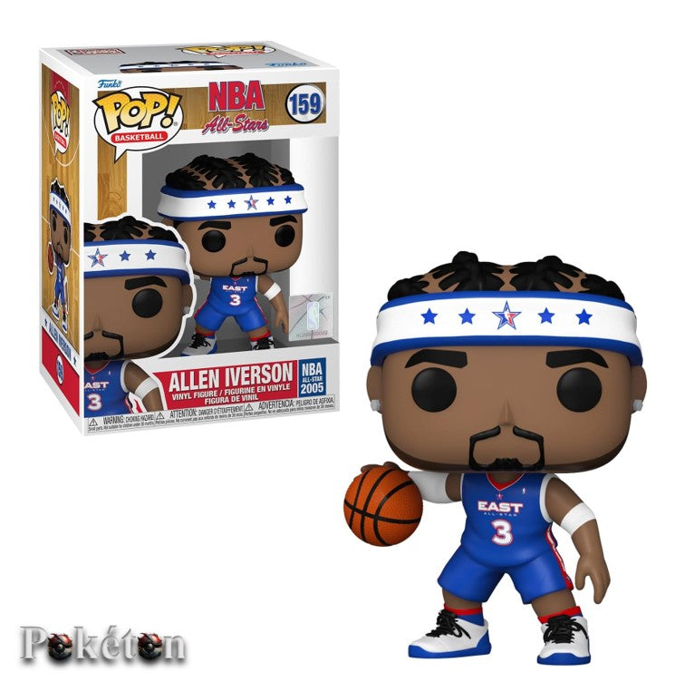 FUNKO POP NBA All-Stars #159 Allen Iverson - Vinyl Figur - NEU in OVP