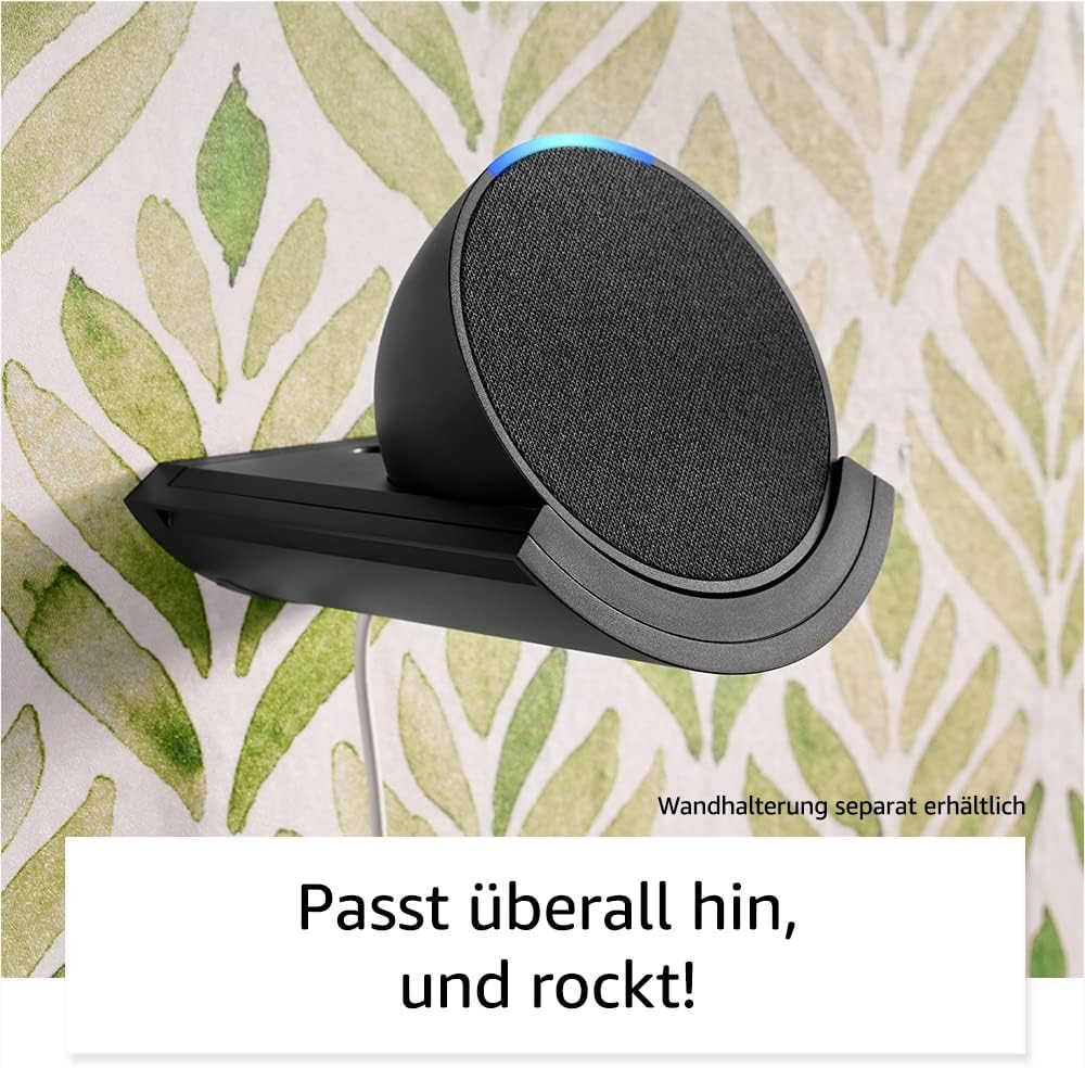 Amazon Echo Pop blaugrün Bluetooth Lautsprecher Alexa (Spotify, Apple Music, Deezer, etc)