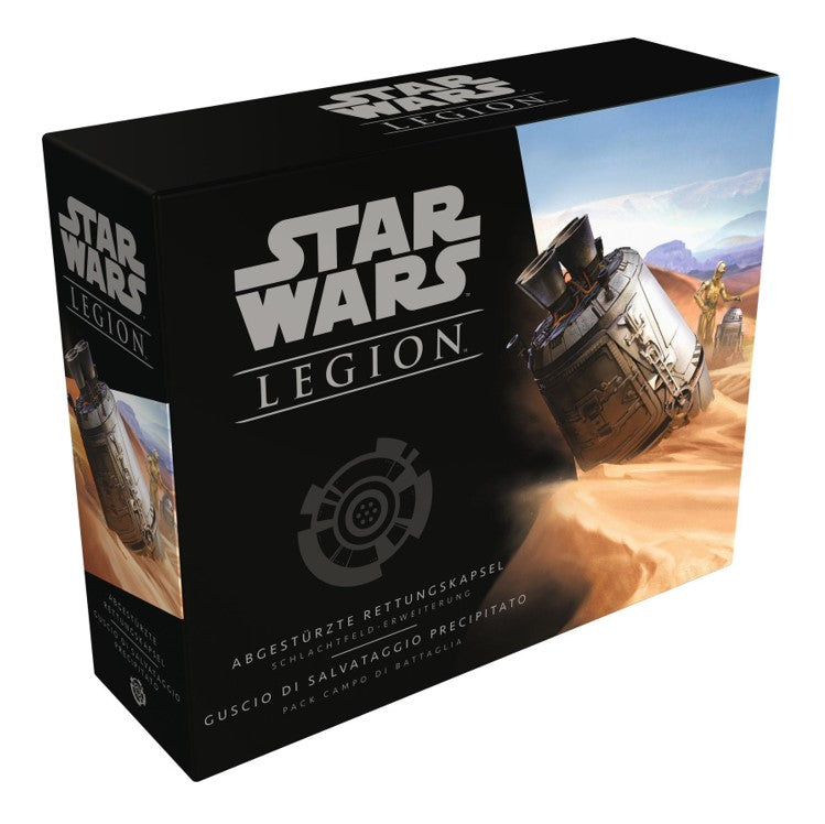 Star Wars Legion abgestürzte Rettungskapsel Schlachtfeld Erweiterung Tabletop Asmodee