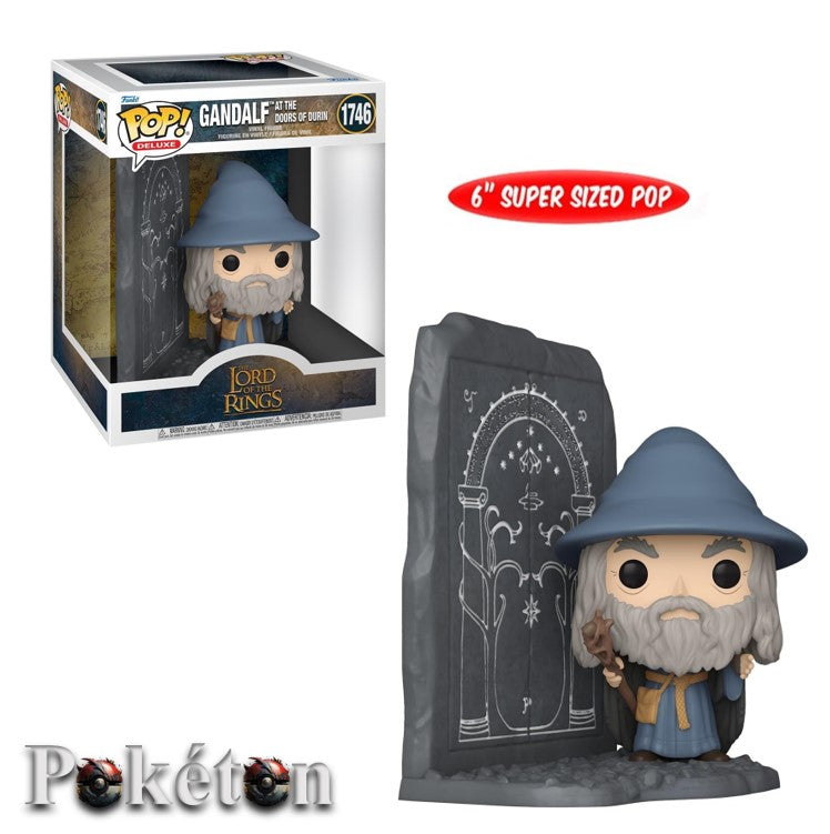 FUNKO POP Super Pop 6" Lord of the Rings #1746 Gandalf at the doors of Durin - Vinyl Figur - Neu