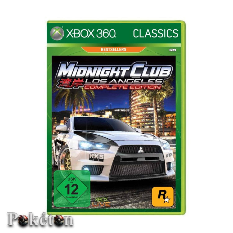 Xbox 360 Spiel - Midnight Club Los Angeles Complete Edition - gebraucht