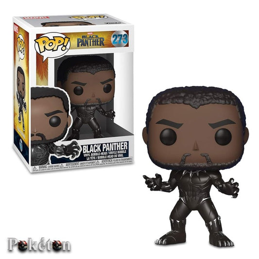 FUNKO POP Marvel #273 Black Panther - Bobble Head Figur NEU