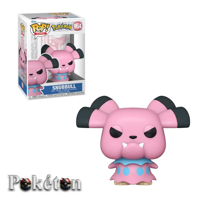 FUNKO POP Pokemon #964 Snubbull - Vinyl Figur NEU