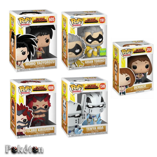 FUNKO POP My Hero Academia 5er Pack Figuren NEU - 251 / 605 / 606 / 1161 / 1349