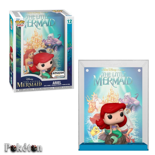 FUNKO POP Disney The Little Mermaid VHS Cover #12 Ariel - Vinyl Figur OVP NEU