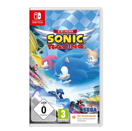Nintendo Switch - Team Sonic Racing (Code in Box) - NEU & OVP