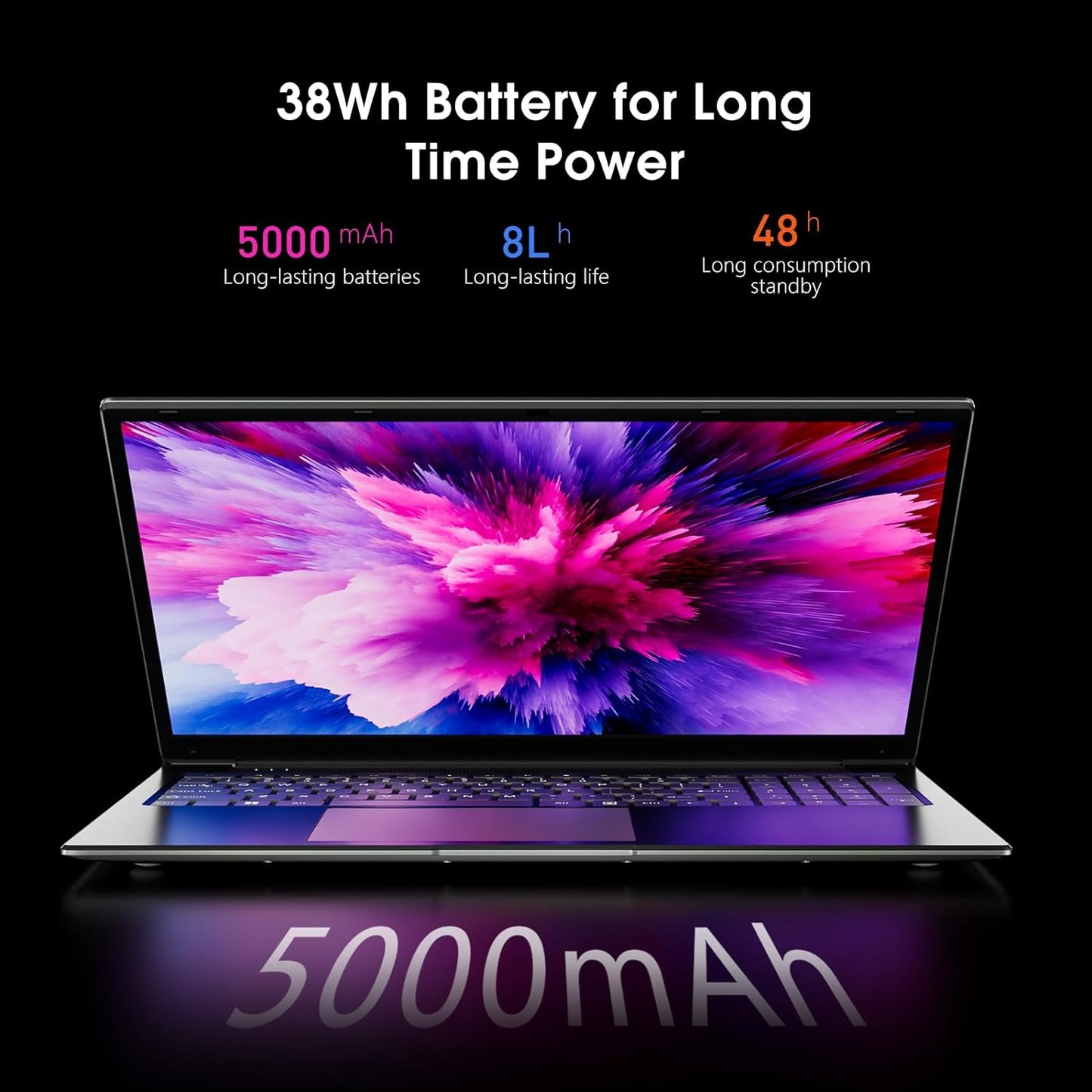 SGIN M17Laptop 17,3 Zoll 8GB RAM 512GB SSD ROM Windows 11 Home Intel Celeron