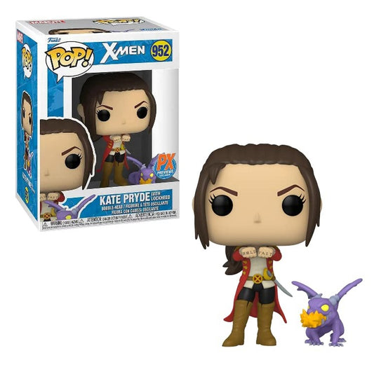 FUNKO POP X-Men #952 Kate Pryde with Lockheed - Vinyl Figur NEU