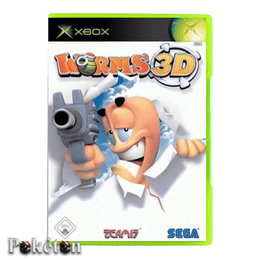 Xbox Classic Spiel - Worms 3D - gebraucht