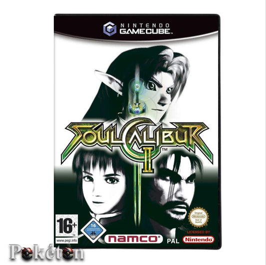 Nintendo Gamecube - SoulCalibur II - Spiel - sehr gut CIB