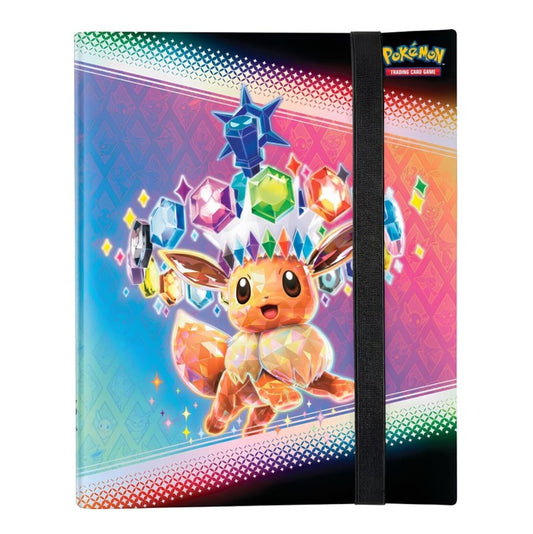 Pokemon TCG prismatische Entwicklungen Ordner prismatic Evolutions Binder 360 Karten NEU