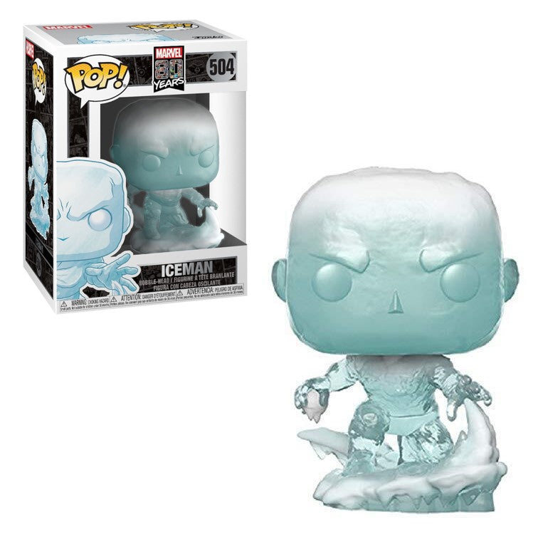 FUNKO POP Marvel 80 Years #504 Iceman - Vinyl Figur NEU