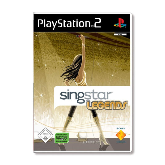 Playstation 2 Ps2 - Singstar Legends - gebraucht