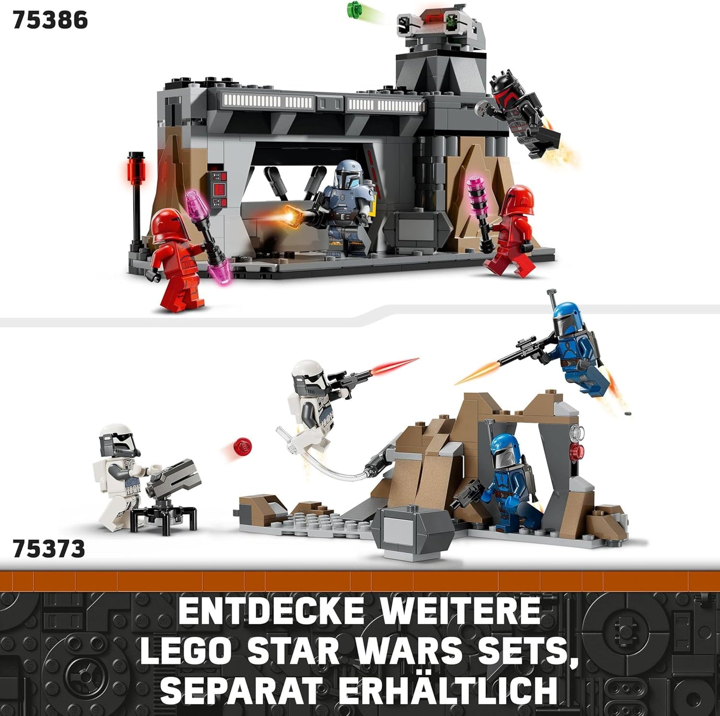 LEGO 75373 Star Wars Ambush on Mandalore Battle Pack Madalorian Spielset - NEU in OVP